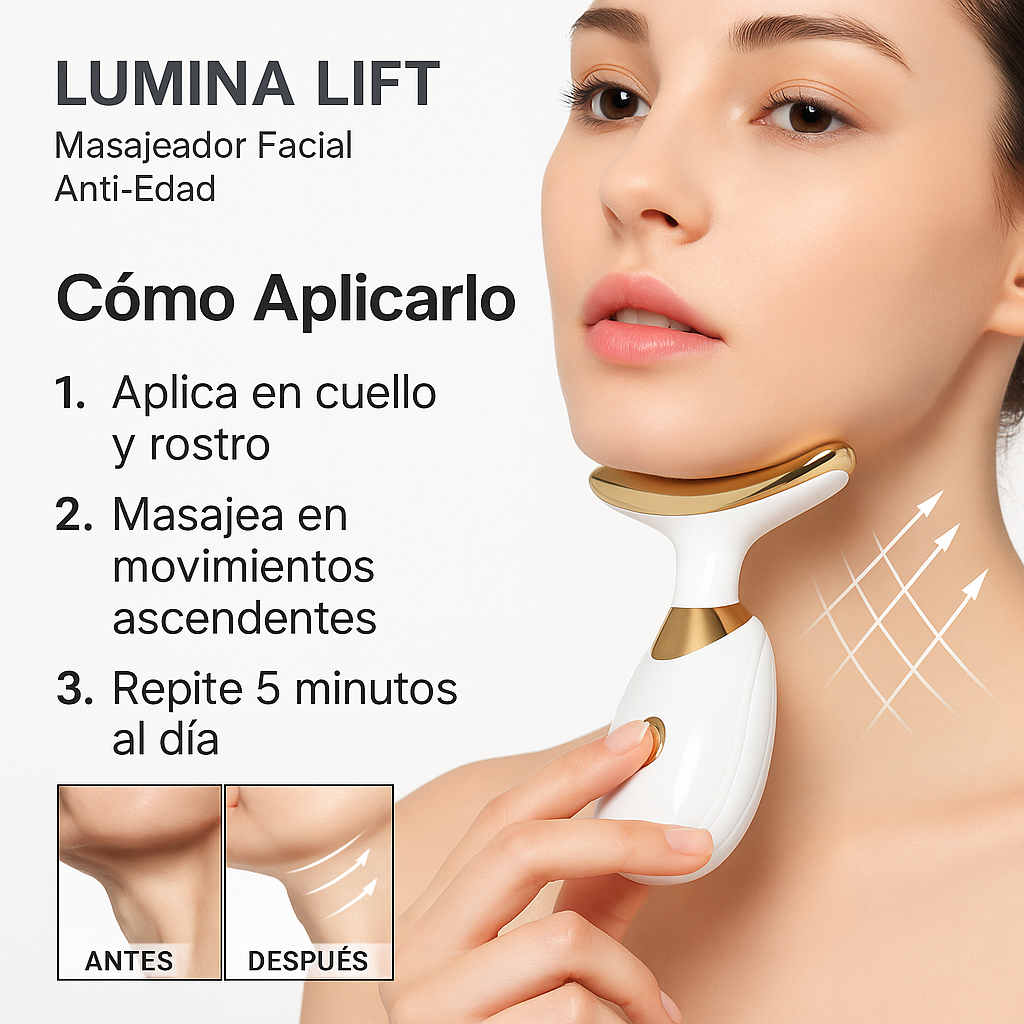 LUMINA LIFT Masajeador Facial ANTI-EDAD